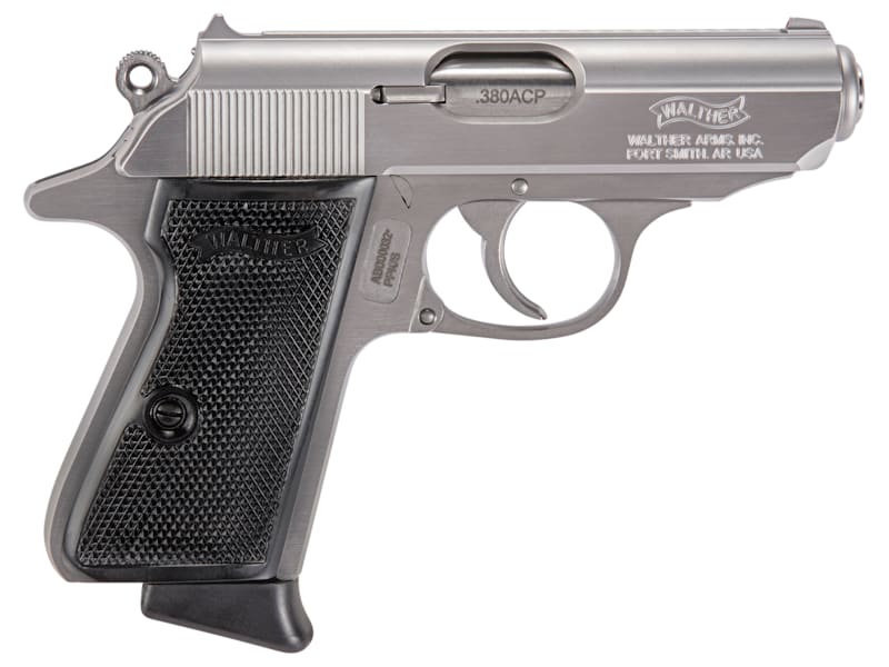 Walther PPK/S Semi-Auto Pistol in Stainless Steel | Bass Pro