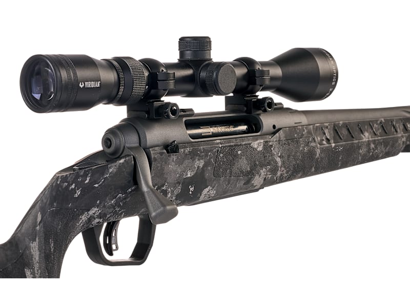 Savage Arms AXIS 2 PRO Midnight XP Compact Bolt-Action Rifle Combo