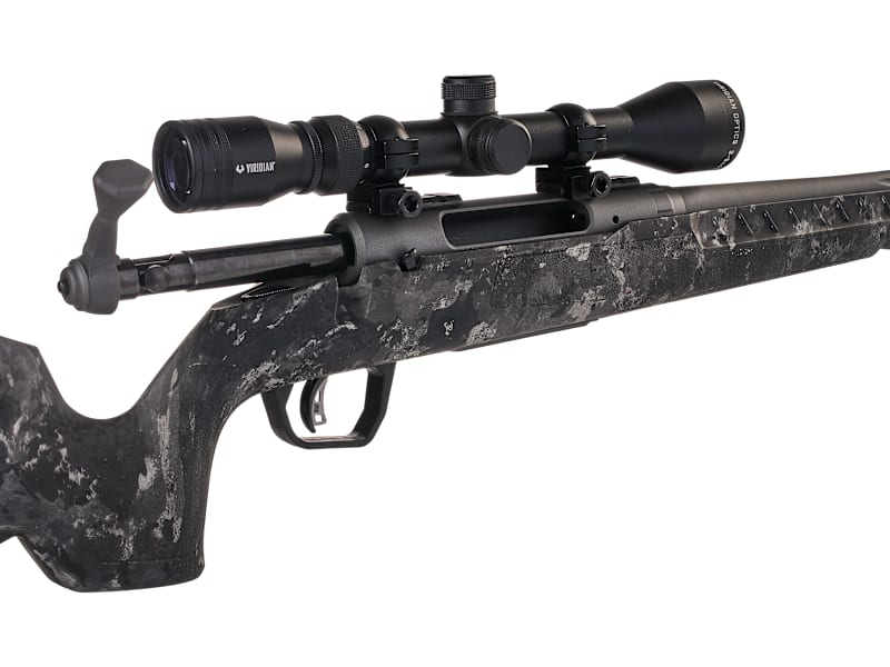Savage Arms AXIS 2 PRO Midnight XP Compact Bolt-Action Rifle Combo