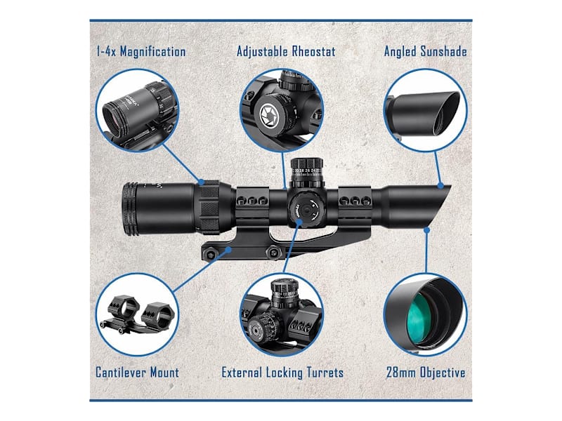 Barska IR SWAT Modern Sporting Rifle Scope | Bass Pro Shops