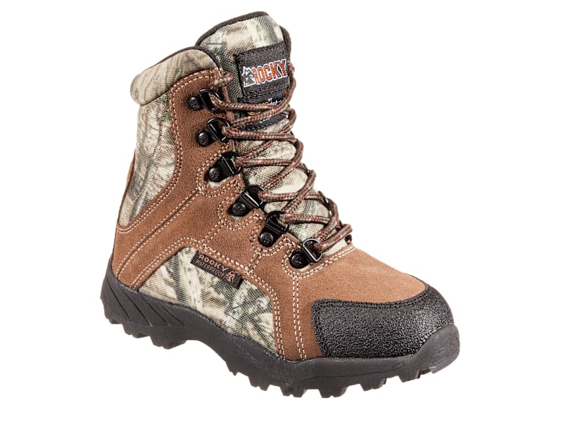 Insulated Boots Childrens Hunting Boots Rocky Waterproof