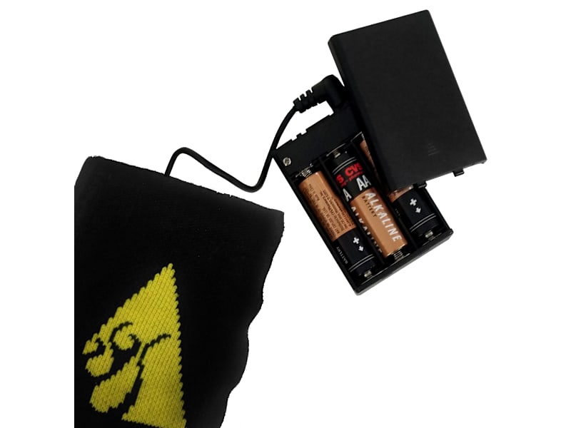 ActionHeat AA Battery-Heated Cotton Socks