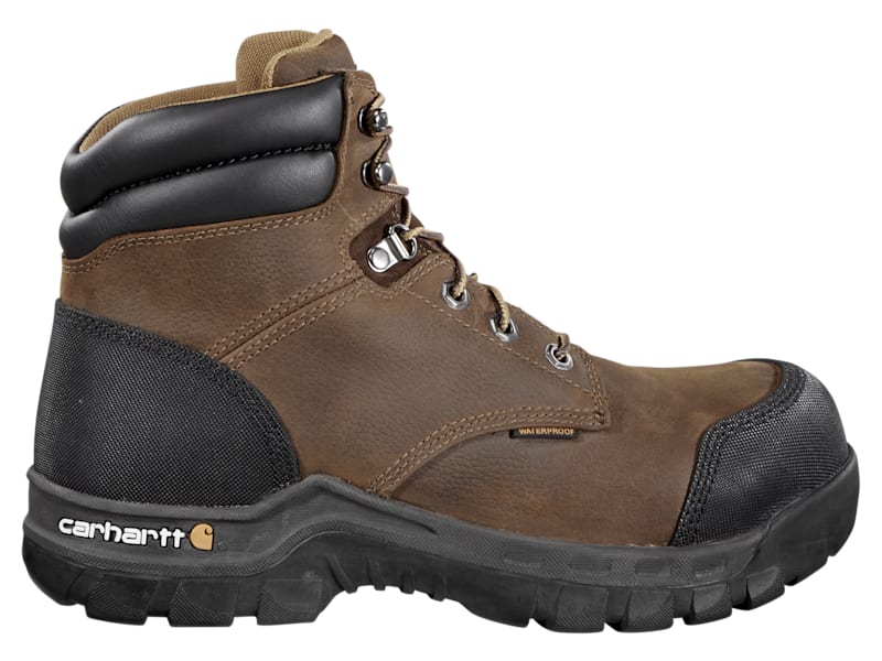 Carhartt 6'' Rugged Flex Waterproof Safety Toe Work Boots for Men