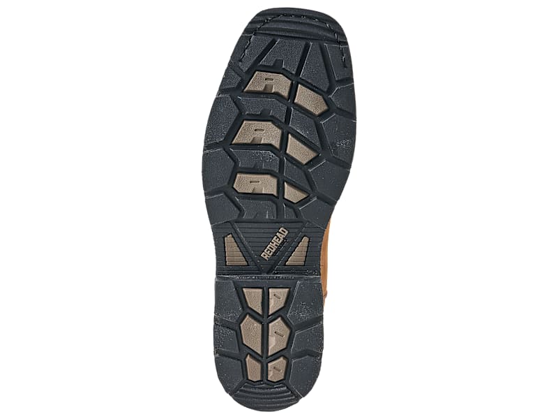 RedHead Pinedale Square-Toe Western Work Boots for Men