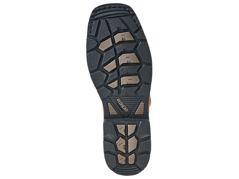 RedHead Pinedale Square-Toe Western Work Boots for Men