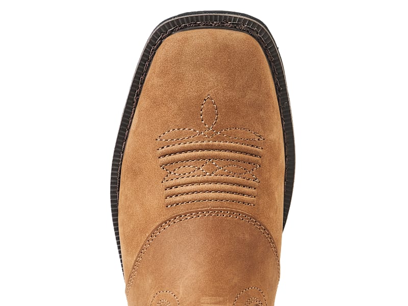 RedHead Pinedale Square-Toe Western Work Boots for Men
