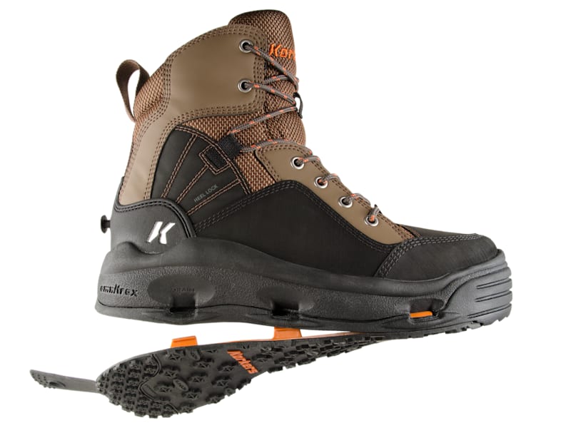Korkers BuckSkin Felt/Kling-On Wading Boots for Men | Bass
