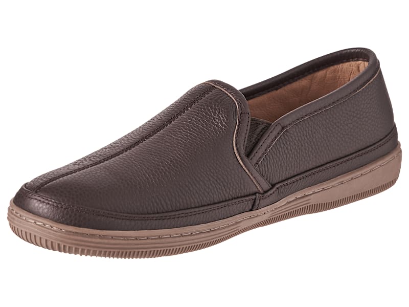 Heated Slippers Bass Pro Mens Slippers RedHead Full-Grain Leather