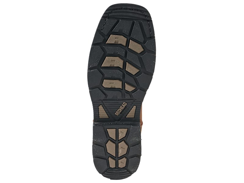 Redhead Pinedale Camo Waterproof Square-Toe Western Work Boots for Men