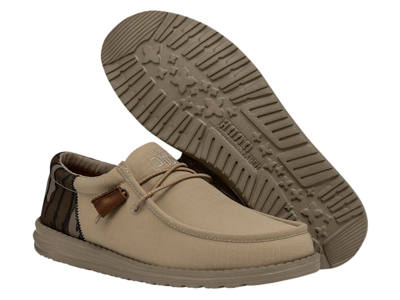 HEYDUDE Wally Funk Mossy Oak Casual Shoes for Men | Cabela's