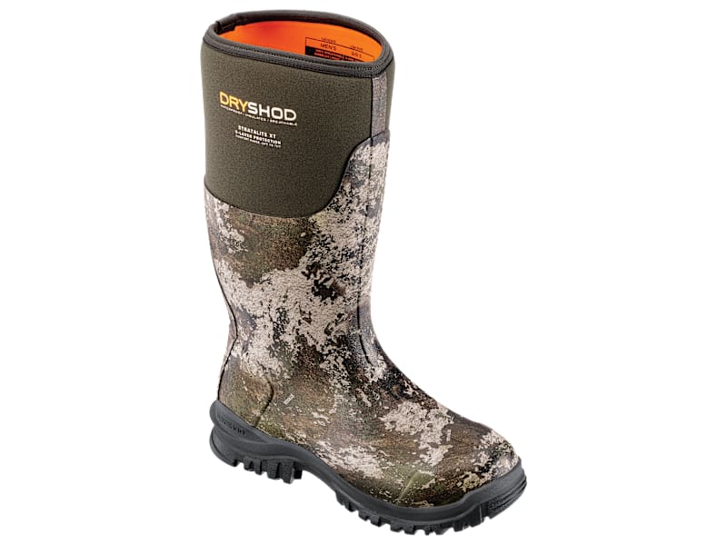 Rain Boots Best Bass Fishing Shoes Dryshod Stratalite XT Rubber