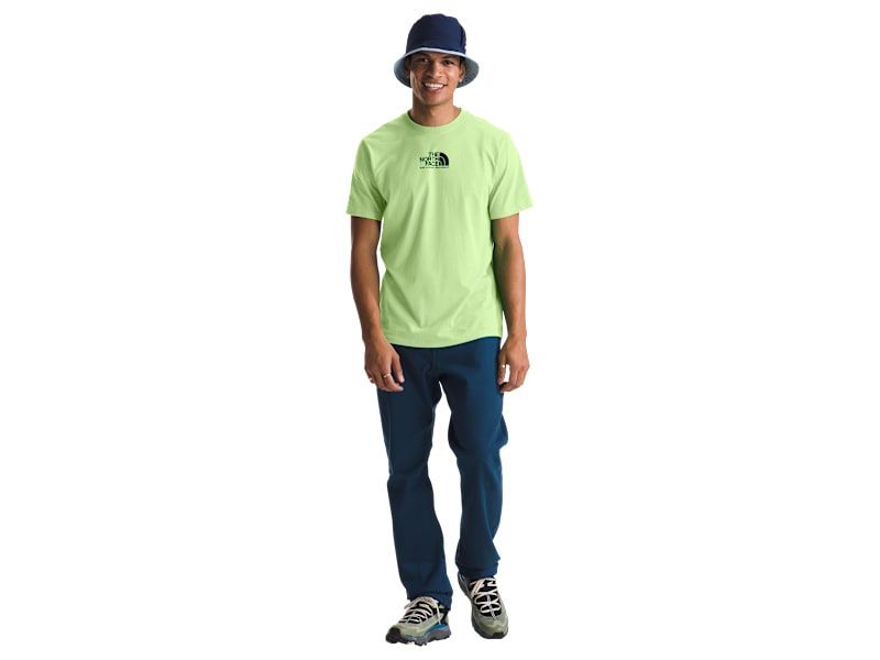Tシャツ・カットソー THE NORTH FACE Men T-shirt Lime NF0A8C3A 6II1 The North Face Fine Alpine Short-Sleeve T-Shirt for Men