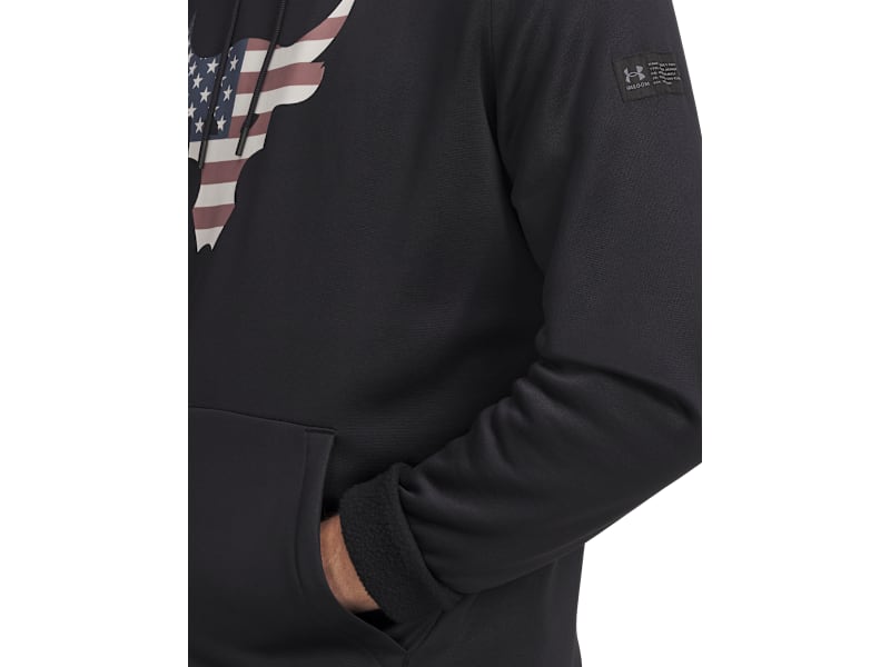 Under Armour Project Rock Freedom Bull Long-Sleeve Hoodie for Men