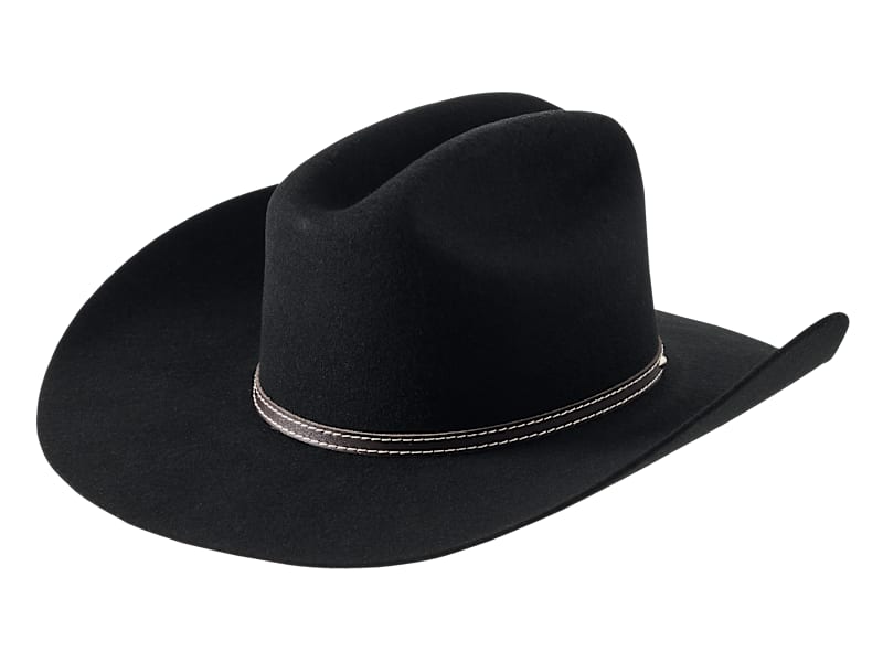 American Hat Makers Wool Felt Western Hat