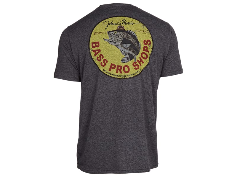 Bass Pro Shops 50th Anniversary Brown Derby Logo Short