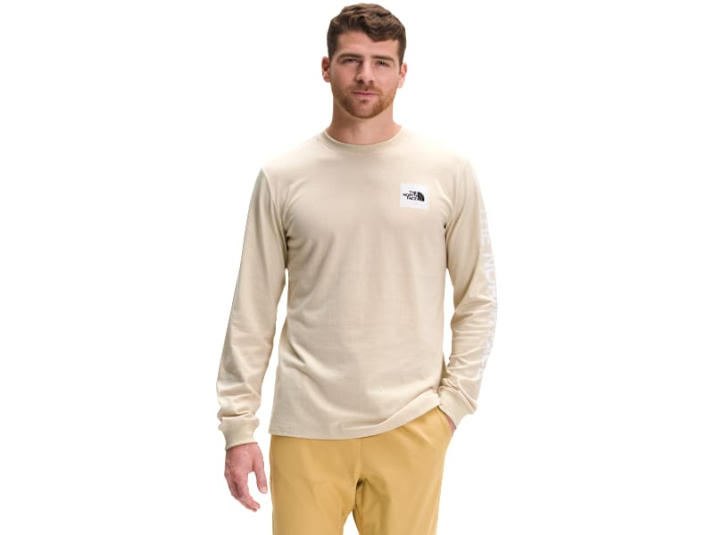 The North Face Logo Play Long-Sleeve T-Shirt for Men | Cabela's
