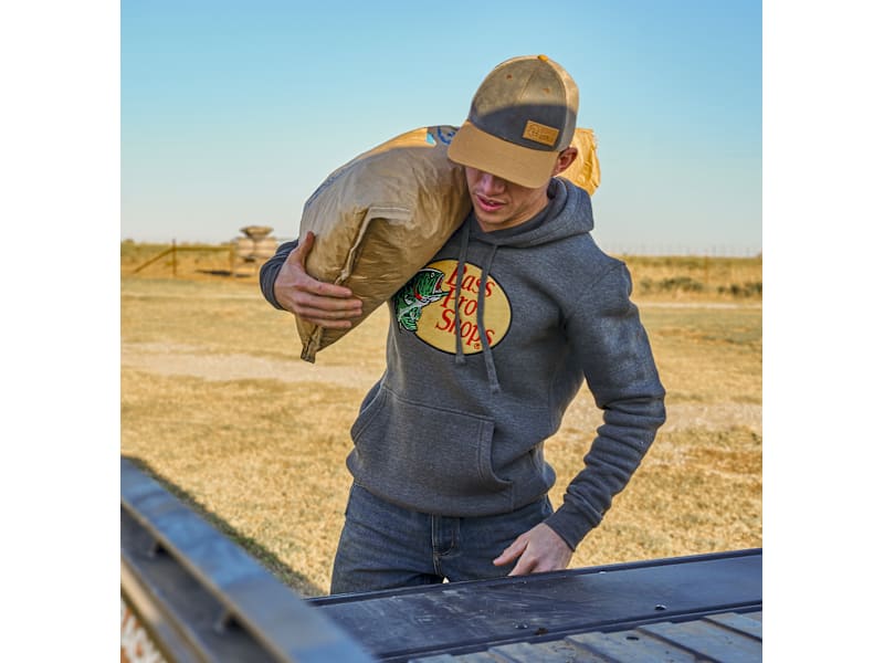 Bass Pro Shops Embroidered Woodcut Logo Long-Sleeve Hoodie