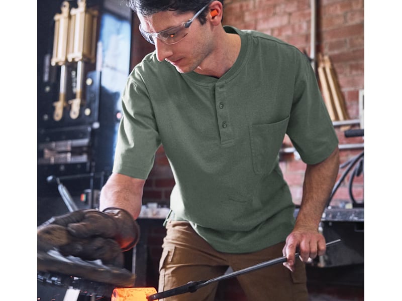 RedHead Henley Pocket Short-Sleeve Shirt for Men | Bass Pro