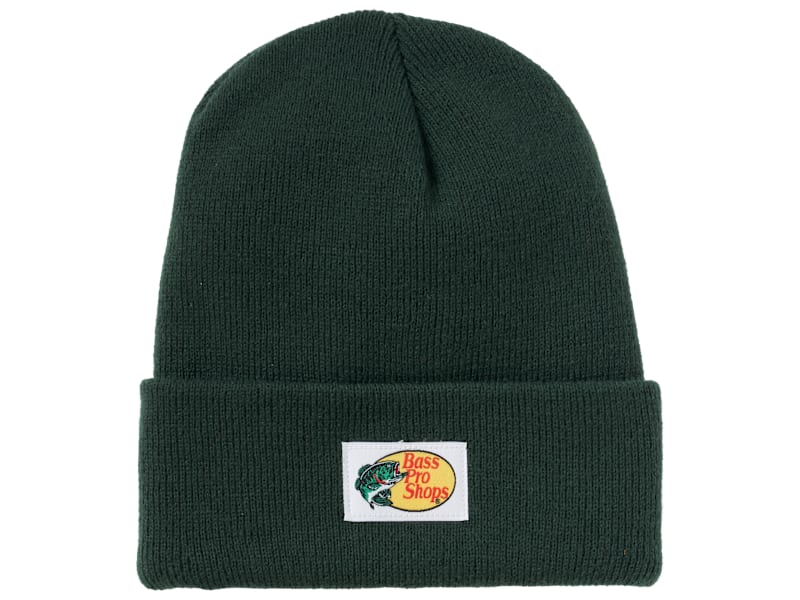 Bass Pro Shops Logo Label Knit Cuff Beanie | Mack's Prairie