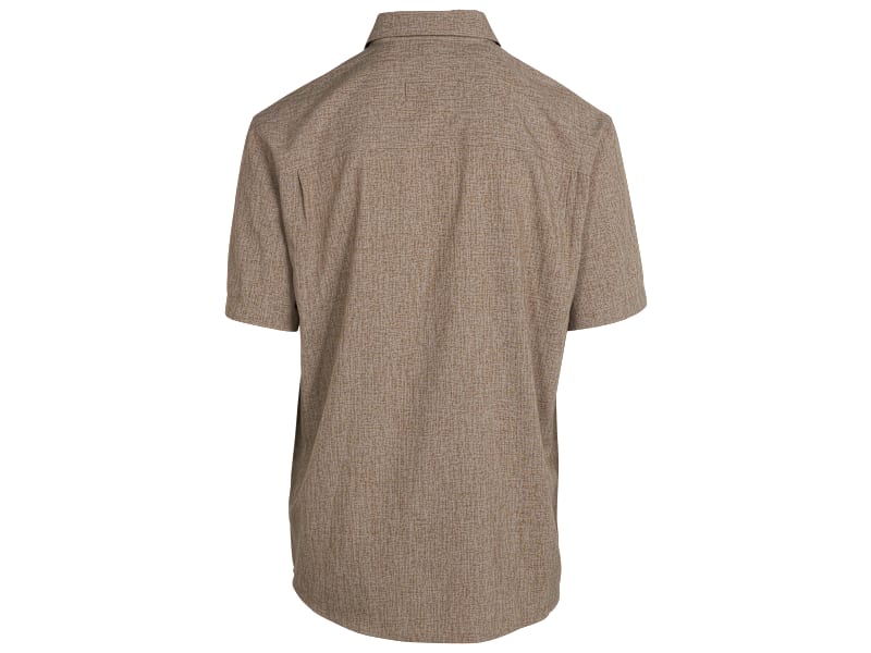 トップス Maple Short Sleeve Striped 1/2 Zip Shirt - Hickory