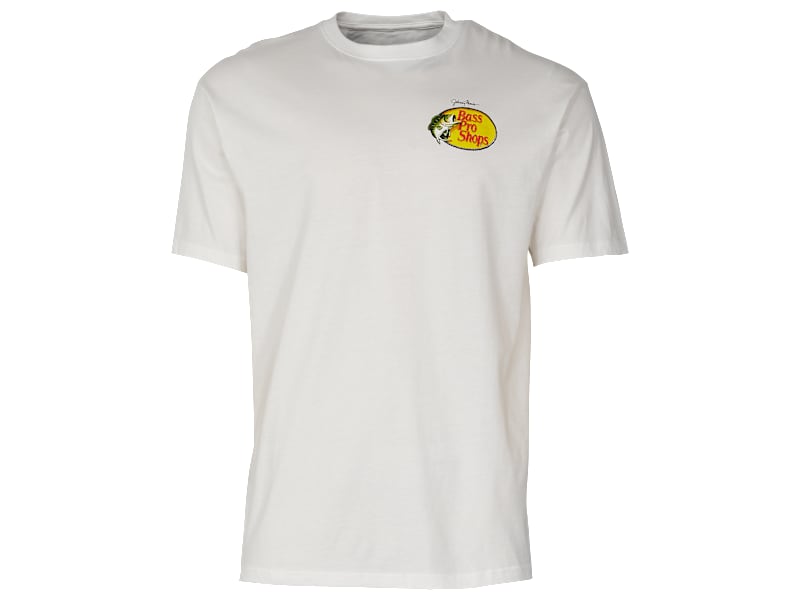 Bass Pro Shops Johnny Morris Woodcut Logo Short-Sleeve T