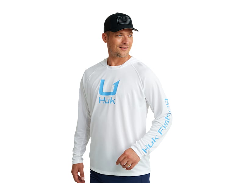 Huk Icon Long-Sleeve Hoodie for Men Naval Academy L Cabela's