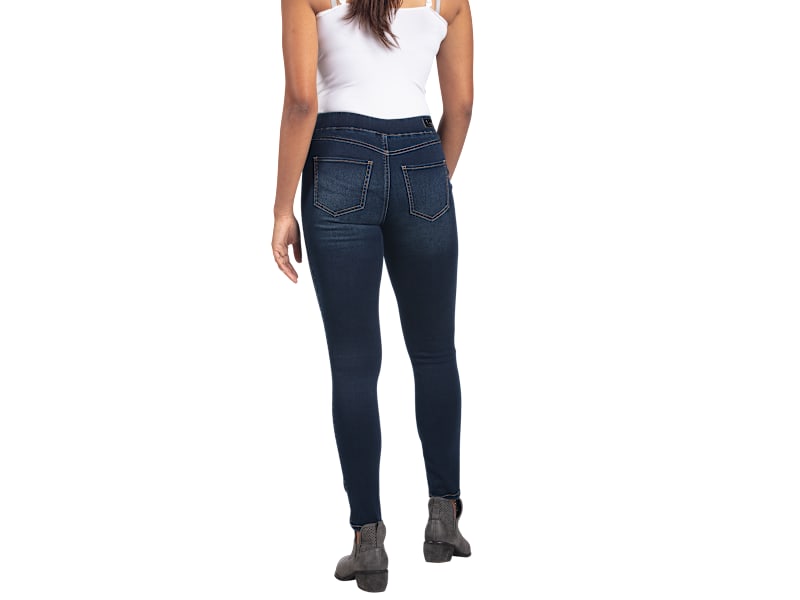 Natural Reflections Lucy Pull-On Denim Jeggings for Ladies