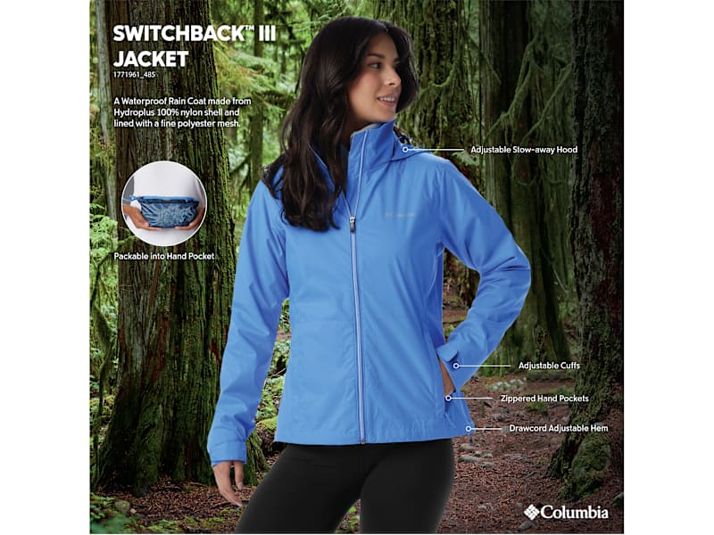 Arcadia Jacket Women's Columbia Switchback Iii Jacket