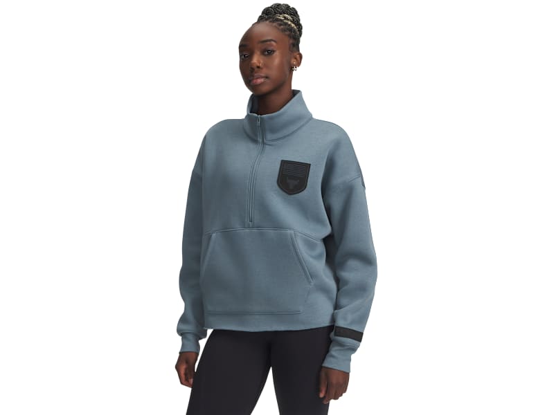 RockyMountCircle Z’s Drive Under Armour Project Rock Vets Day Half-Zip Sweatshirt