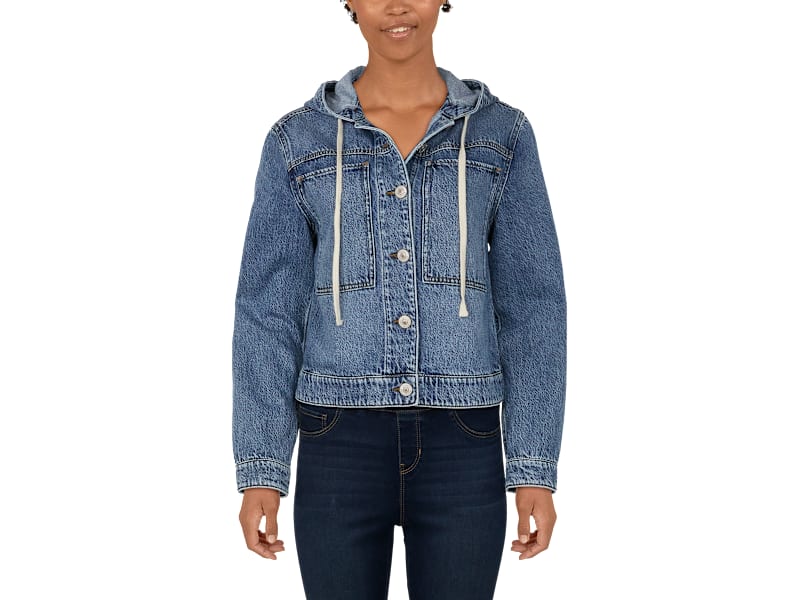 Natural Reflections Effortless Denim Hooded Jacket