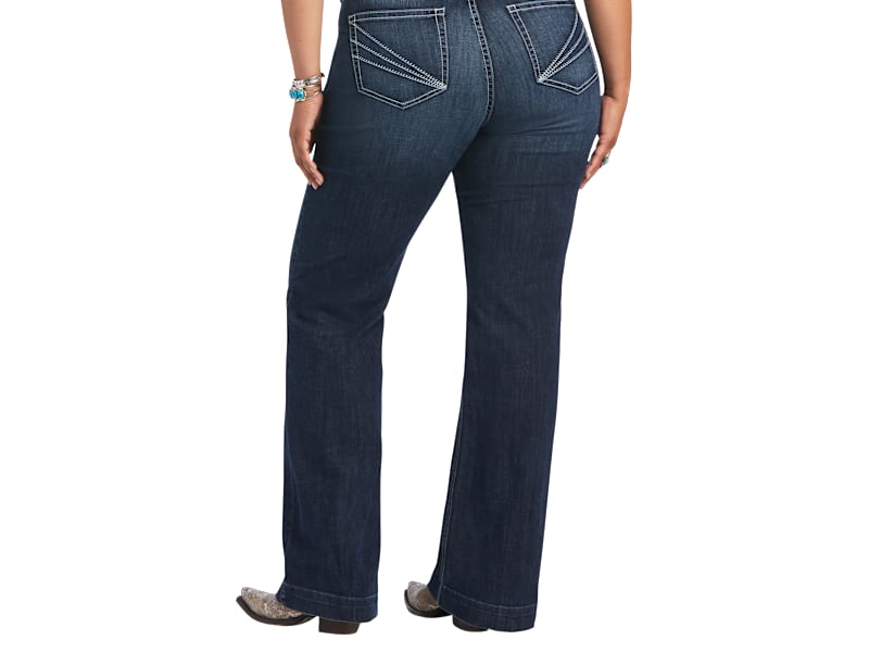 Ariat Trouser Perfect Rise Aisha Wide-Leg Jeans for Ladies