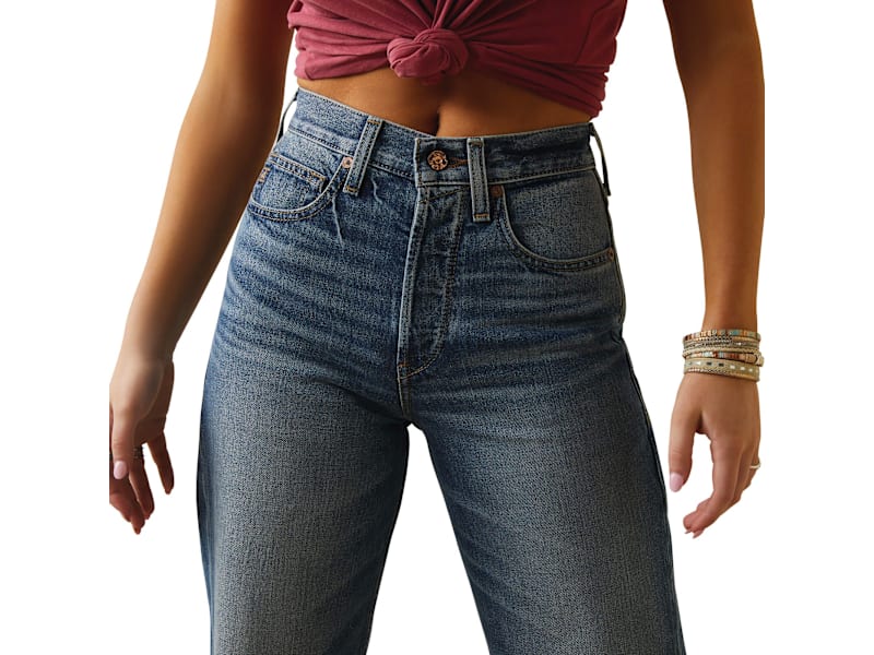 Ariat Ultra-High-Rise Tomboy Wide Jeans for Ladies