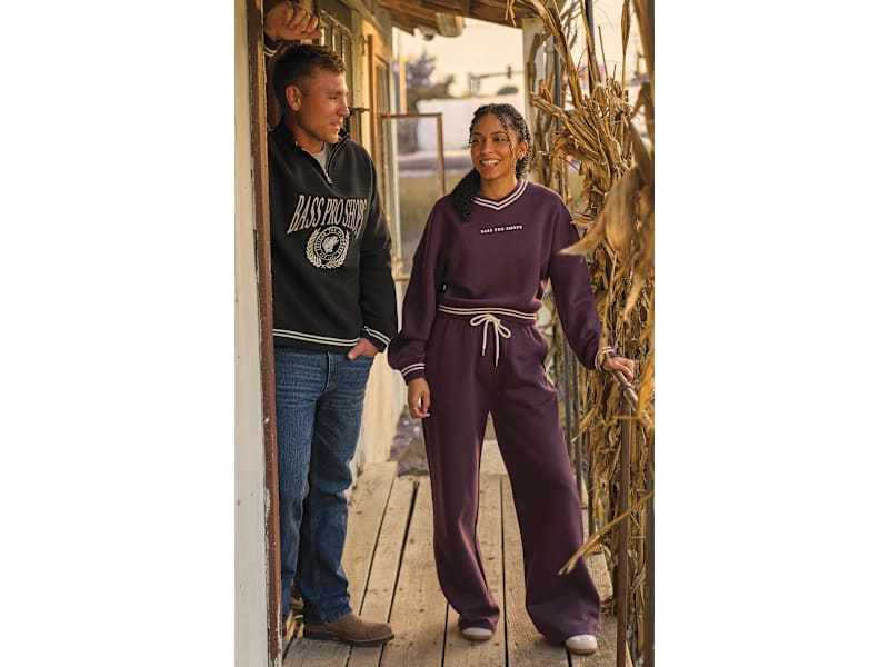 Bass Pro Shops Wide Leg Sweatpants for Ladies