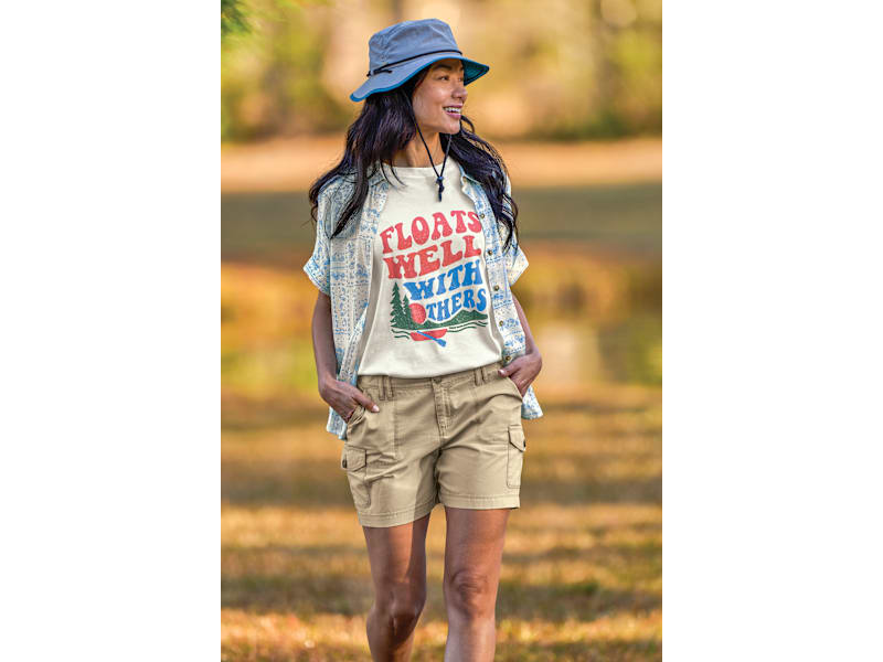 Natural Reflections Canvas Cargo Shorts