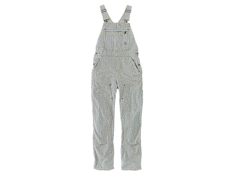 【Carhartt】 DOUBLE-FRONT BIB レデ イスオーバーオール Carhartt Women's Rugged Flex® Double-Front Canvas Bib - Work