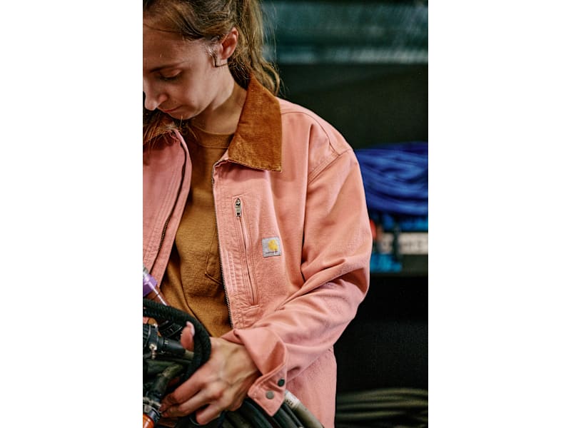Carhartt Rugged Flex Loose-Fit Canvas Detroit Jacket for Ladies