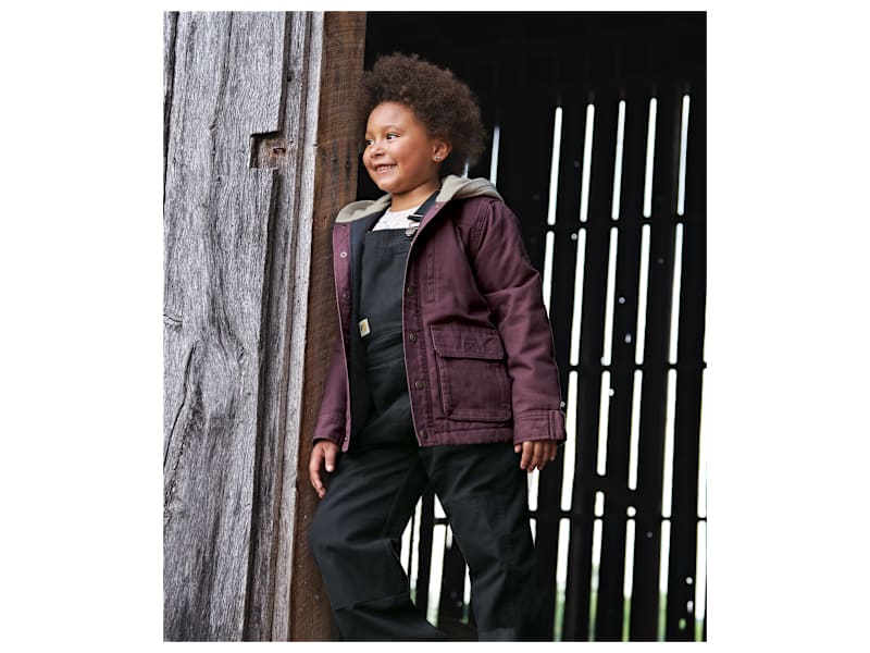 ジャケット・アウター comebackkid Bass Pro Shops Snap-Front Hooded Work Jacket for Kids | Bass