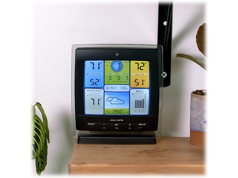 ウェザーリポート AcuRite Digital Color Weather Forecaster | BJ's Wholesale Club