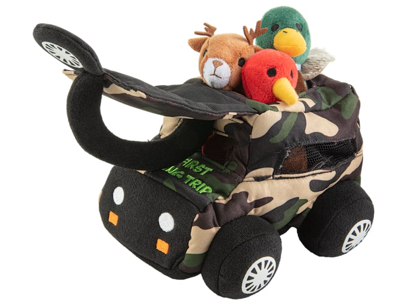 Bass Pro Shops My First Hunting Trip Interactive Plush Play Set