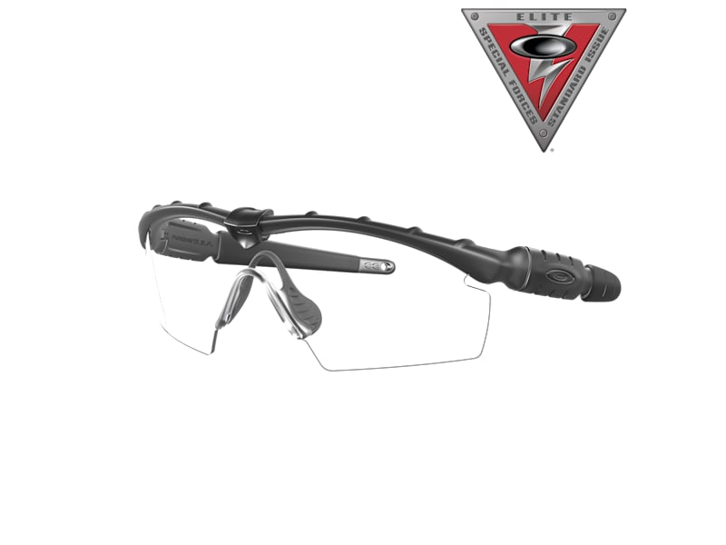 実物OAKLEY SI BALLISTIC M FRAME 2.0 SI M Frame® 2.0 PPE Industrial Clear Lenses, Matte Black