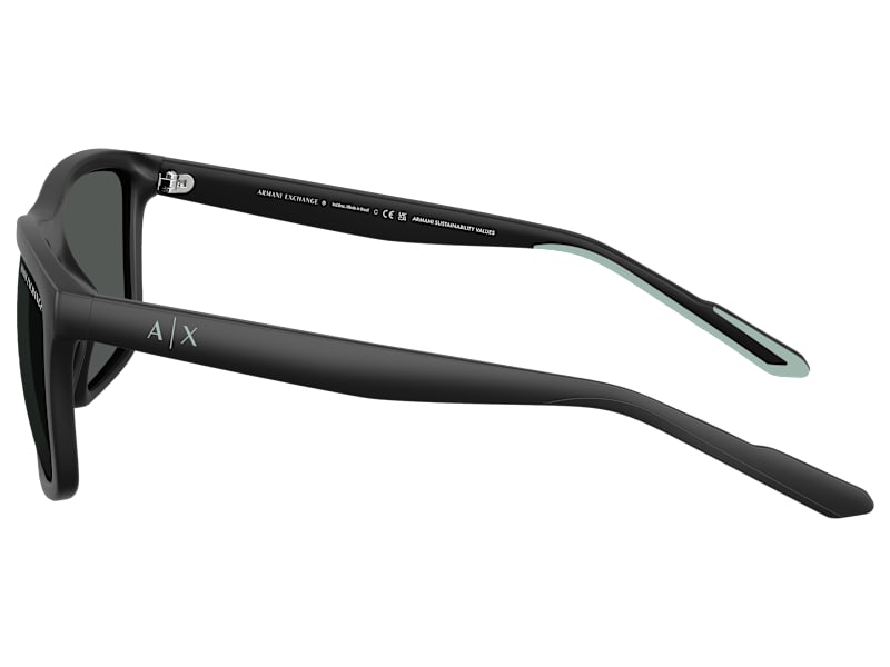 AMERIブラックs Armani Exchange AX4149SU Sunglasses | Mack's Prairie Wings