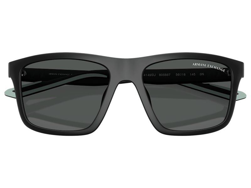 AMERIブラックs Armani Exchange AX4149SU Sunglasses | Mack's Prairie Wings