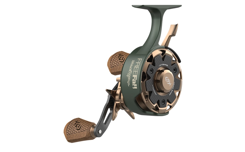 13 Fishing FreeFall Trick Shop Inline Ice Reel