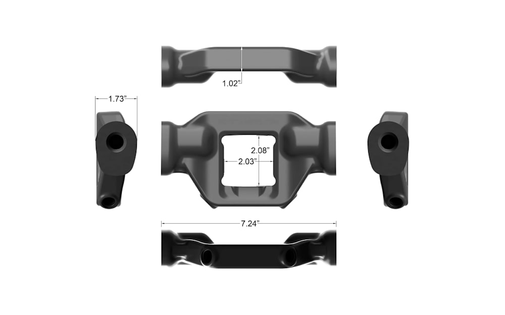 Rock Tamers 2" Center Hub