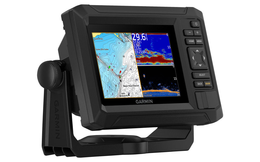 Garmin ECHOMAP UHD2 54cv Fish Finder/Chartplotter with GT20-TM Transducer and Navionics+ US Coastal and Great Lakes Mapping