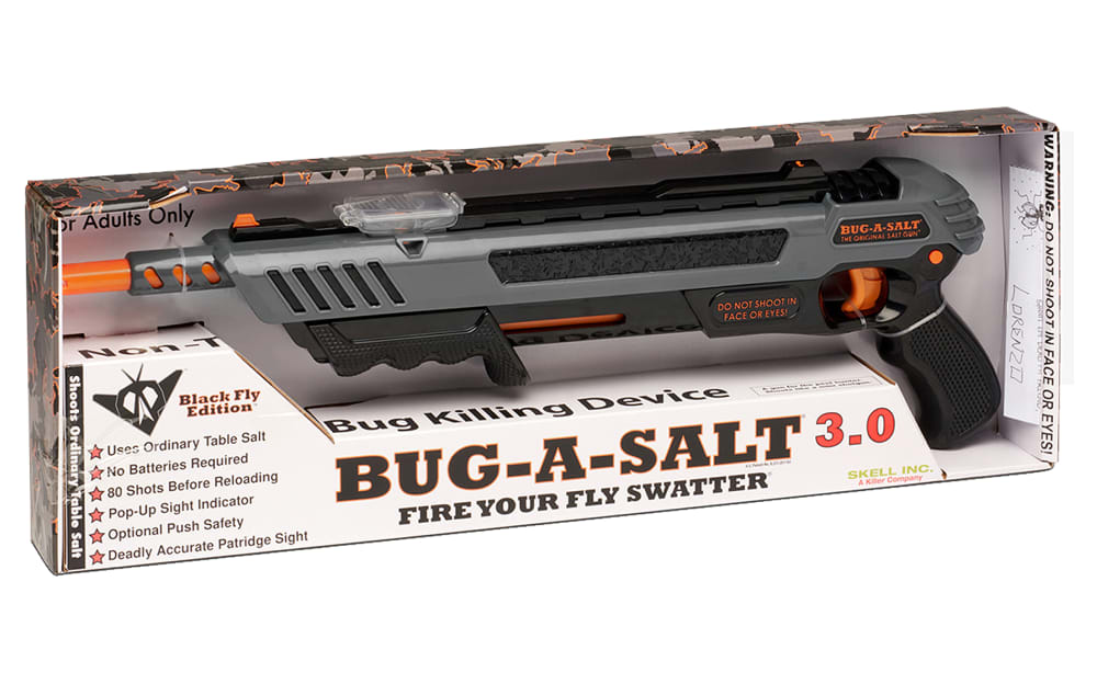 Bug-A-Salt 3.0 Black Fly Edition Salt Gun