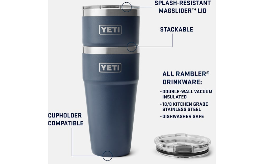 YETI Rambler 30-Oz. Stackable Tumbler with MagSlider Lid