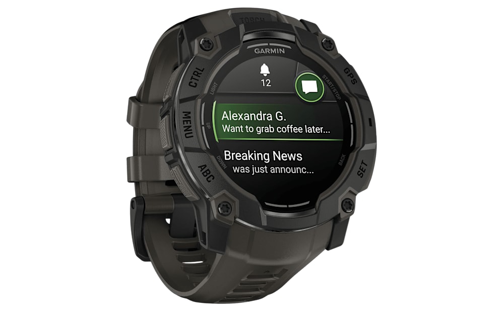 Garmin Instinct 3 AMOLED 50mm GPS Smartwatch