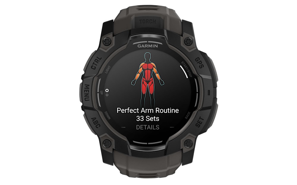 Garmin Instinct 3 AMOLED 50mm GPS Smartwatch