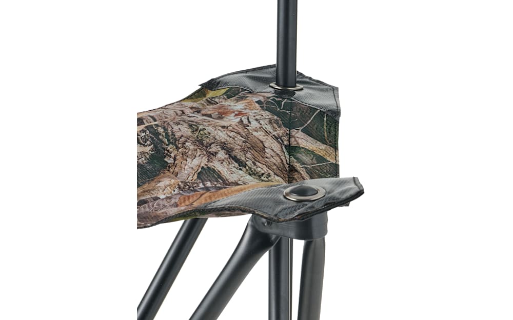 Pursuit Zonz Woodlands Camo Tripod Collapsible Hunting Stool